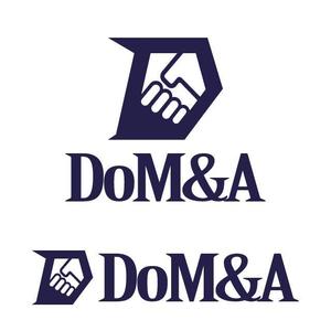 j-design (j-design)さんのM&Aマッチング事業「株式会社DoM&A」のロゴへの提案