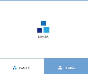 動画サムネ職人 (web-pro100)さんのM&Aマッチング事業「株式会社DoM&A」のロゴへの提案