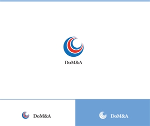 動画サムネ職人 (web-pro100)さんのM&Aマッチング事業「株式会社DoM&A」のロゴへの提案