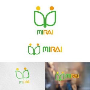 DeiReiデザイン (DeiRei)さんの福祉関係企業「みらいリレーションズ」のロゴへの提案