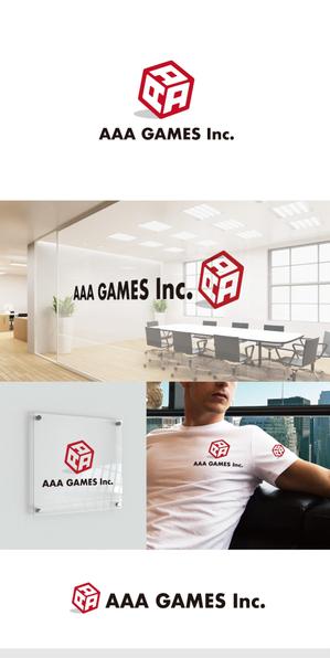 forever (Doing1248)さんのオンラインゲーム会社「AAA GAMES Inc.」のロゴへの提案