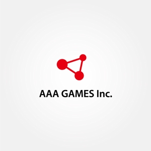 tanaka10 (tanaka10)さんのオンラインゲーム会社「AAA GAMES Inc.」のロゴへの提案