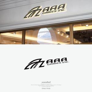 onesize fit’s all (onesizefitsall)さんのオンラインゲーム会社「AAA GAMES Inc.」のロゴへの提案