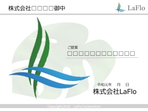 Lady Bird (maekawa-harumi)さんの株式会社LaFloのパワーポイントスライドデザイン(4ページ)への提案