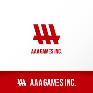 カタチデザイン (katachidesign)さんのオンラインゲーム会社「AAA GAMES Inc.」のロゴへの提案