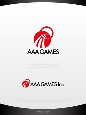 魔法スタジオ (mahou-phot)さんのオンラインゲーム会社「AAA GAMES Inc.」のロゴへの提案