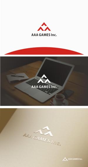 はなのゆめ (tokkebi)さんのオンラインゲーム会社「AAA GAMES Inc.」のロゴへの提案