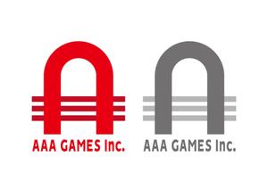 THREEWHEELS (threewheels)さんのオンラインゲーム会社「AAA GAMES Inc.」のロゴへの提案