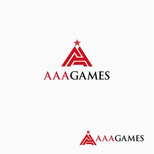 atomgra (atomgra)さんのオンラインゲーム会社「AAA GAMES Inc.」のロゴへの提案