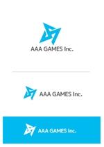 plus X (april48)さんのオンラインゲーム会社「AAA GAMES Inc.」のロゴへの提案