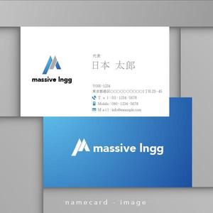 CROWN DESIGN (usui0122)さんの株式会社「massive lngg」のロゴ　への提案