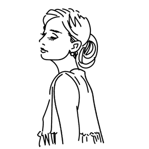 cocoloco (cocoloco_dh)さんのスタイリッシュな女性の線画・ラインアートイラスト募集／新規オープンのマツエクサロンのロゴに使用への提案