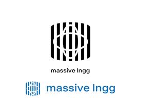 THREEWHEELS (threewheels)さんの株式会社「massive lngg」のロゴ　への提案