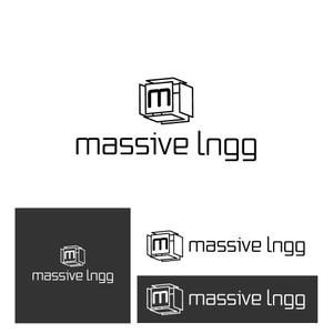 BUTTER GRAPHICS (tsukasa110)さんの株式会社「massive lngg」のロゴ　への提案