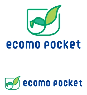 TEX597 (TEXTURE)さんのECサイト「エコモポケット」のロゴへの提案