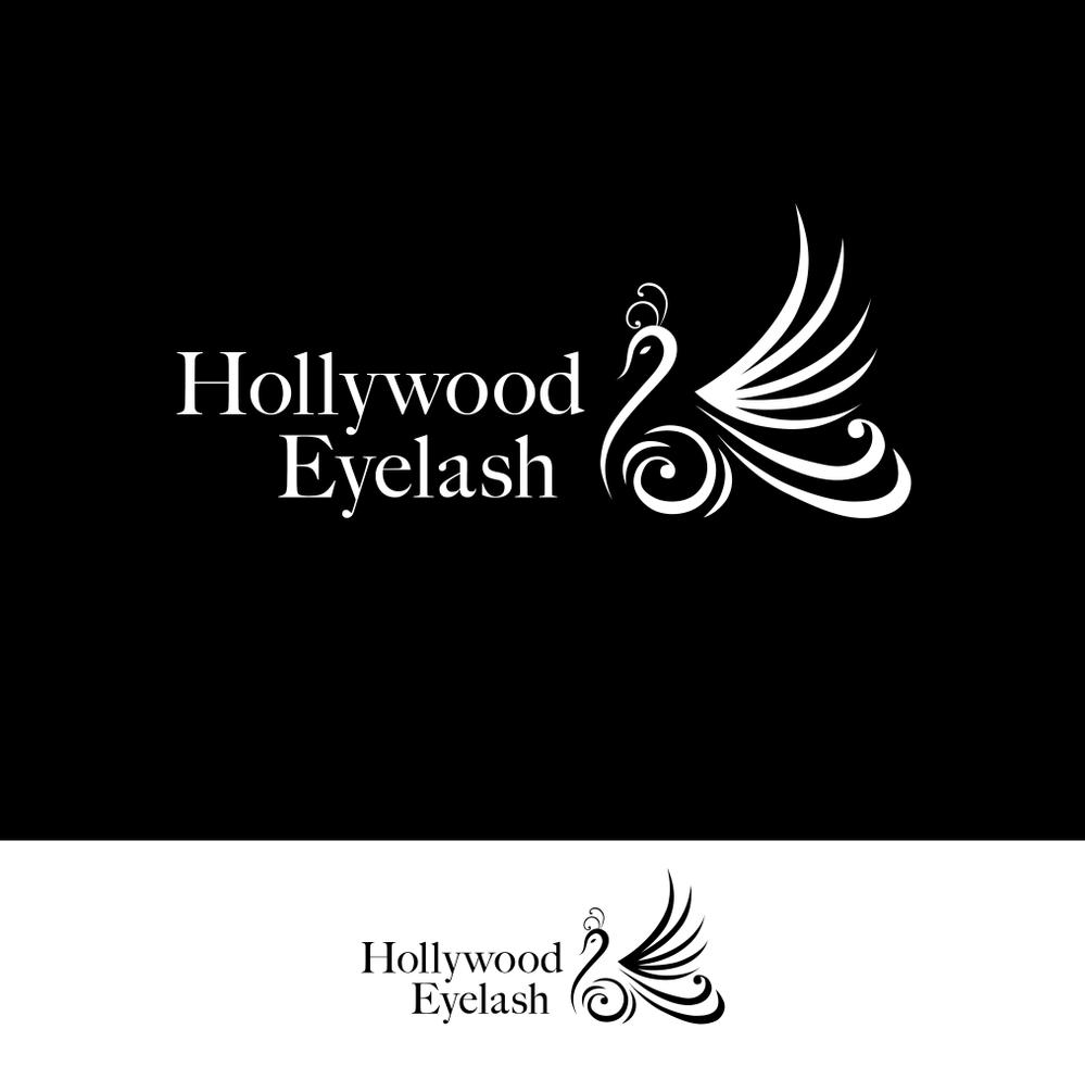 新ブランドまつ毛エクステ商材「ハリウッドアイラッシュ」（Hollywood　Eyelash)のロゴ