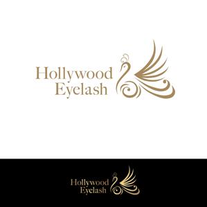 Mai Green (MGreen81)さんの新ブランドまつ毛エクステ商材「ハリウッドアイラッシュ」（Hollywood　Eyelash)のロゴへの提案