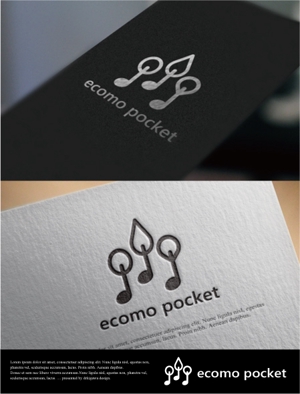 drkigawa (drkigawa)さんのECサイト「エコモポケット」のロゴへの提案