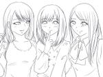 馨月偲 ← 藍月音帆　改名しました (5d4cf1b901b20)さんの女性のイラストへの提案