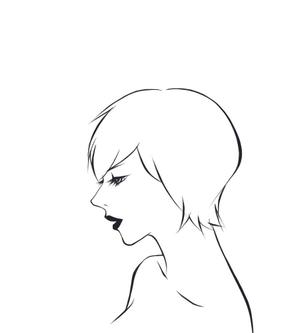 oxoxさんのスタイリッシュな女性の線画・ラインアートイラスト募集／新規オープンのマツエクサロンのロゴに使用への提案