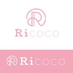 Na_tsu (nanana_13)さんのトータルリラクゼーション＆ビューティー「Ricoco」のロゴへの提案