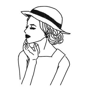 OTO29 (otsu29)さんのスタイリッシュな女性の線画・ラインアートイラスト募集／新規オープンのマツエクサロンのロゴに使用への提案