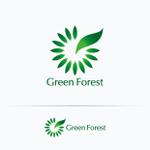 pacimo design (pacimo)さんのヘルスケア　クリニック　「Green Forest」の　ロゴへの提案