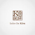 threetree happy (namekugkurae)さんのネイル&エステ店舗 「 Salon De Kira 」のロゴへの提案