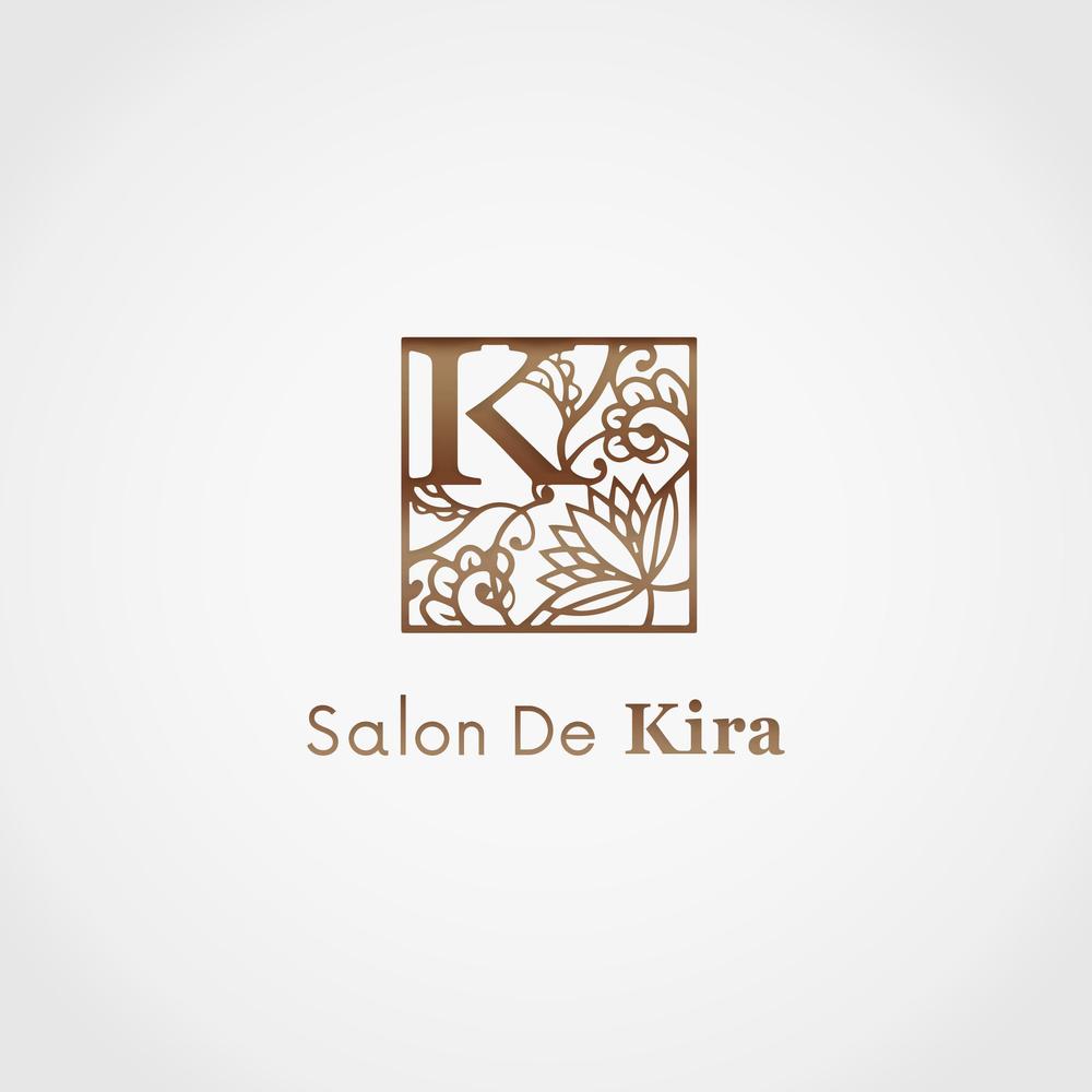 ネイル&エステ店舗 「 Salon De Kira 」のロゴ