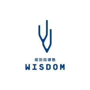 maruchika_ad ()さんの個別学習塾ウィズダムのロゴへの提案