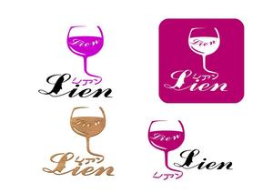 jokamotojobさんのワインショップ「Lien～リアン」のロゴ作成への提案