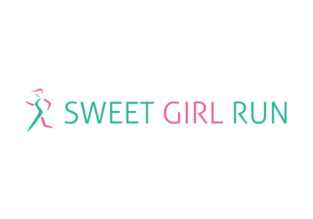 「SWEET GIRL RUN」のロゴ作成