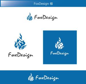 FISHERMAN (FISHERMAN)さんのデザイン団体「FoxDesign」のロゴデザインへの提案