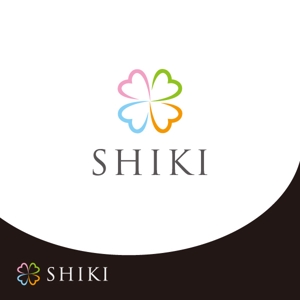 MOCOPOO (pou997)さんの化粧品ブランド「四季（SHIKI）」の会社ロゴへの提案
