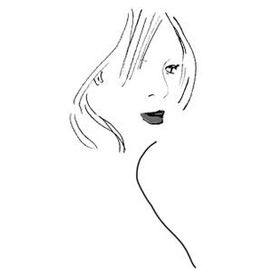 singstyro (singstyro)さんのスタイリッシュな女性の線画・ラインアートイラスト募集／新規オープンのマツエクサロンのロゴに使用への提案