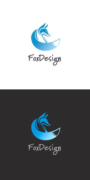 WIZE DESIGN (asobigocoro_design)さんのデザイン団体「FoxDesign」のロゴデザインへの提案