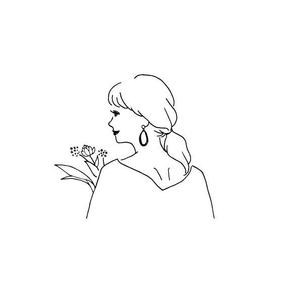 yuki (yuki-y-55)さんのスタイリッシュな女性の線画・ラインアートイラスト募集／新規オープンのマツエクサロンのロゴに使用への提案