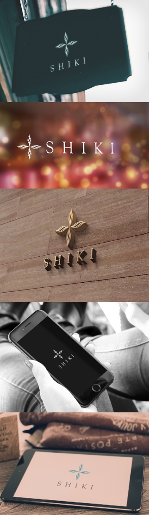 k_31 (katsu31)さんの化粧品ブランド「四季（SHIKI）」の会社ロゴへの提案