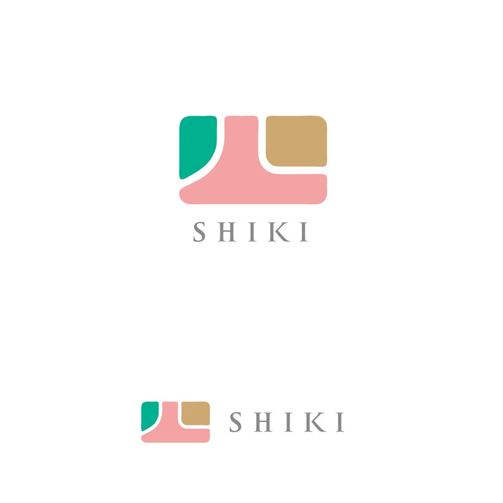化粧品ブランド「四季（SHIKI）」の会社ロゴ