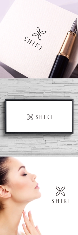 chpt.z (chapterzen)さんの化粧品ブランド「四季（SHIKI）」の会社ロゴへの提案
