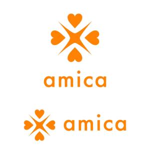 mochi (mochizuki)さんの「amica か　アミカ」のロゴ作成への提案