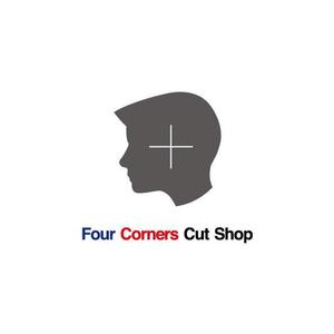 Dlab＠Nara (dlabokz)さんの新規　美容室　「Four Courners Cut Shop 」　のロゴ　への提案