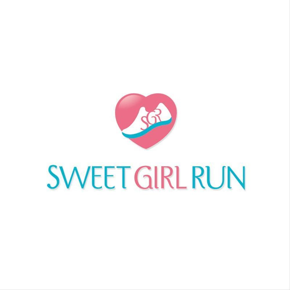 「SWEET GIRL RUN」のロゴ作成