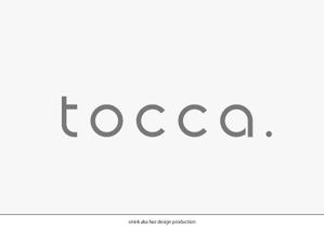 清水　貴史 (smirk777)さんの美容室『tocca』のロゴへの提案