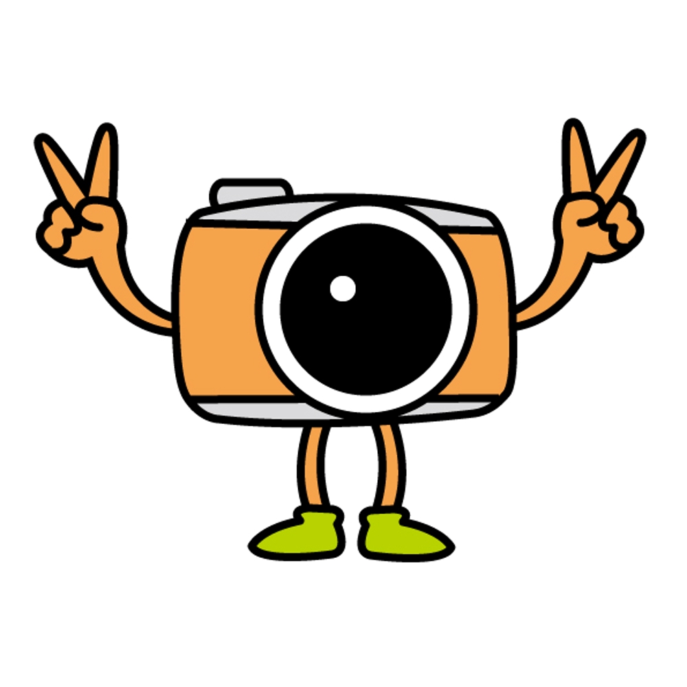 Marukeiさんの事例 実績 提案 写真館のかわいいキャラクター カメラまん カメラまん のキャ クラウドソーシング ランサーズ