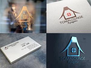 Kaito Design (kaito0802)さんの民泊屋号「TOMALOUNGE」のロゴデザインへの提案