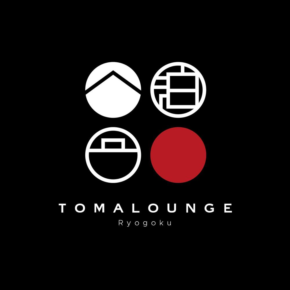 民泊屋号「TOMALOUNGE」のロゴデザイン