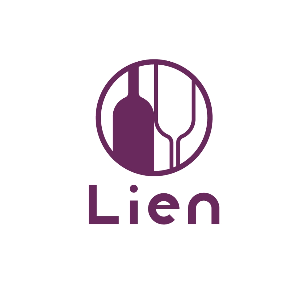ワインショップ「Lien～リアン」のロゴ作成