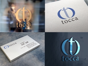 Kaito Design (kaito0802)さんの美容室『tocca』のロゴへの提案