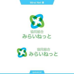 queuecat (queuecat)さんの協同組合「みらいねっと」のロゴマーク制作への提案